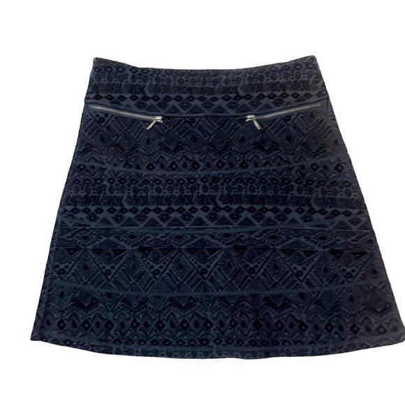 Athleta Cassava‎ Strata Aztec Southwest Skirt Zipper Pockets Size Small - Picture 3 of 7